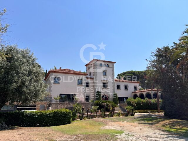 Spectaculaire maison de maître à vendre à Sant Andreu de Llavaneres