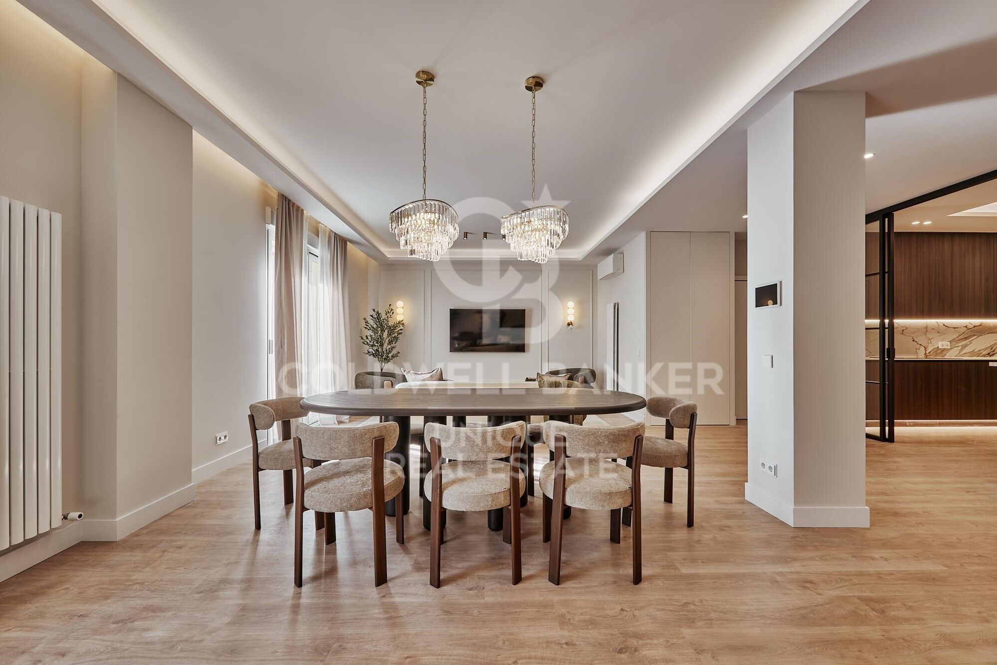Brand new exterior flat with 4 bedrooms and terrace in Goya, Madrid