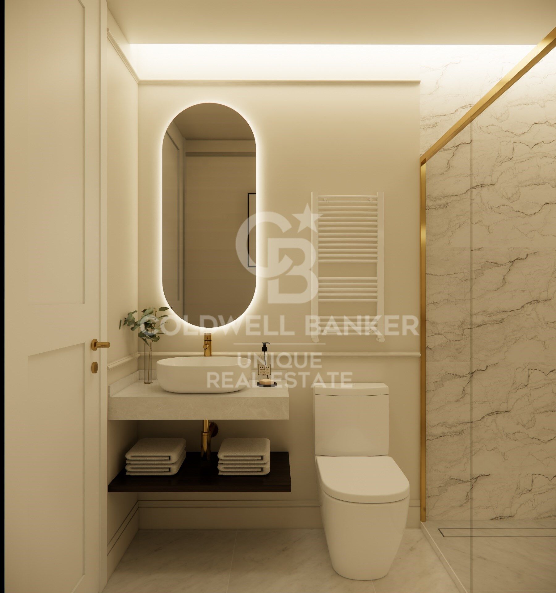 Brand new 4-bedroom penthouse with terrace and pool in the centre of Madrid