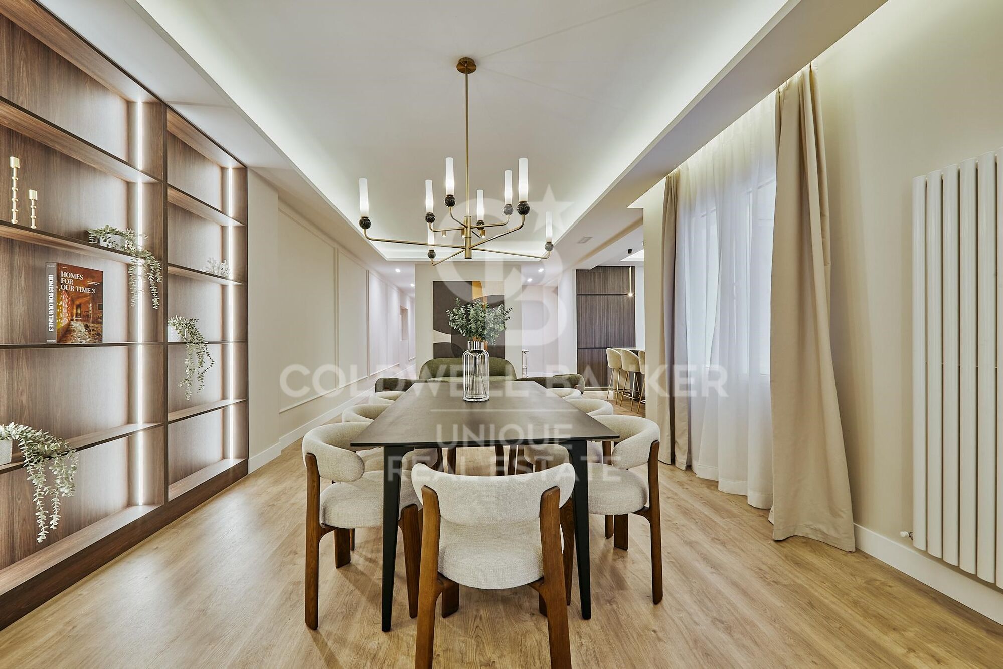 Brand new flat with 3 bedrooms and large terrace in Castellana, Madrid