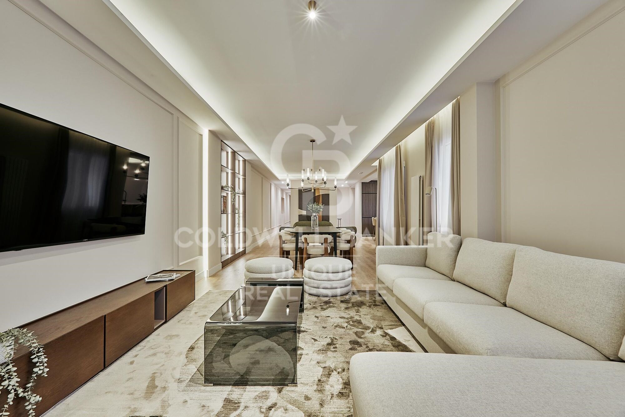 Brand new flat with 3 bedrooms and large terrace in Castellana, Madrid