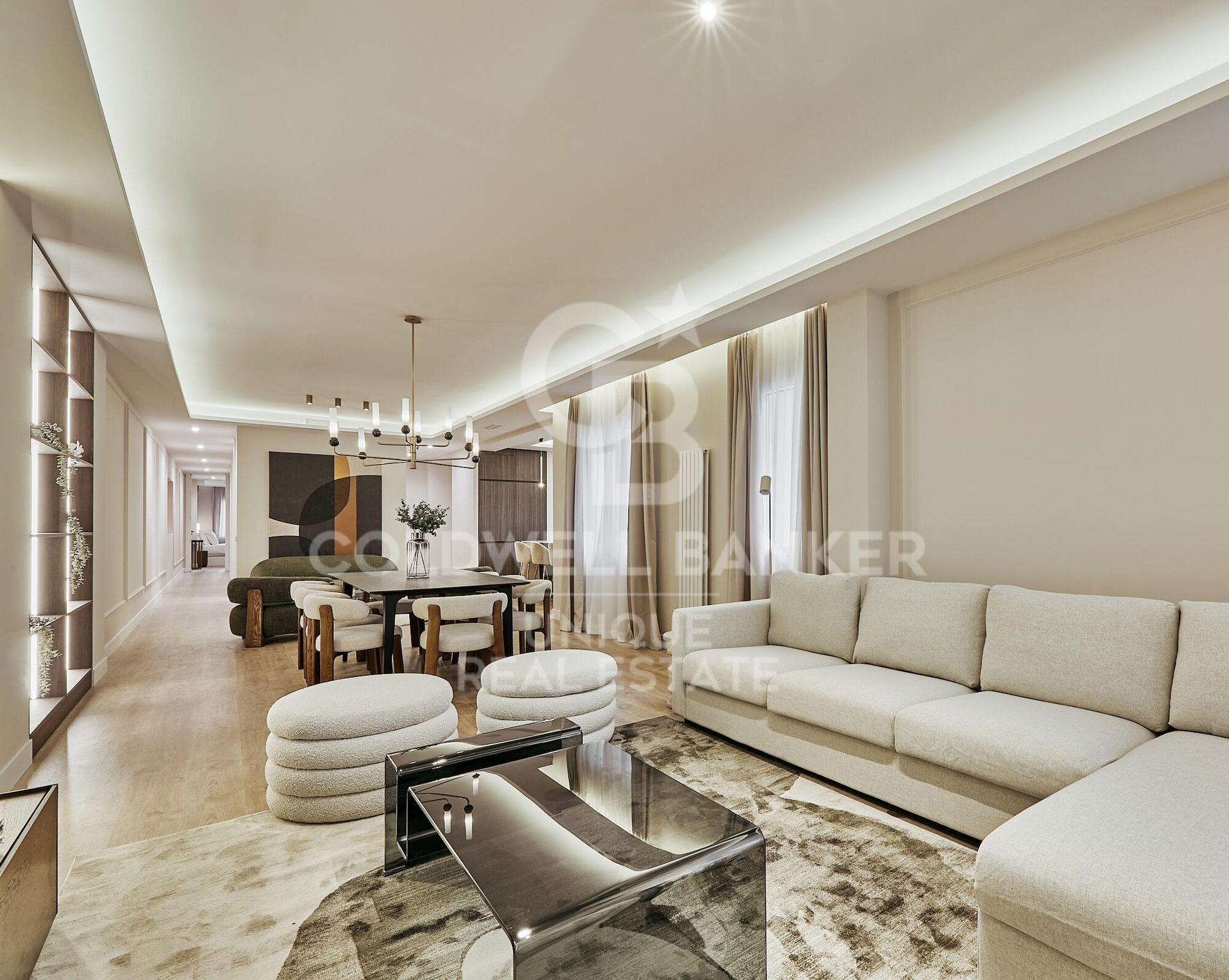 Brand new flat with 3 bedrooms and large terrace in Castellana, Madrid
