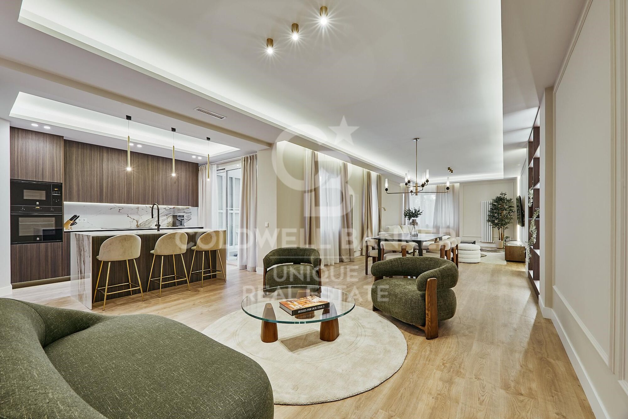Brand new flat with 3 bedrooms and large terrace in Castellana, Madrid